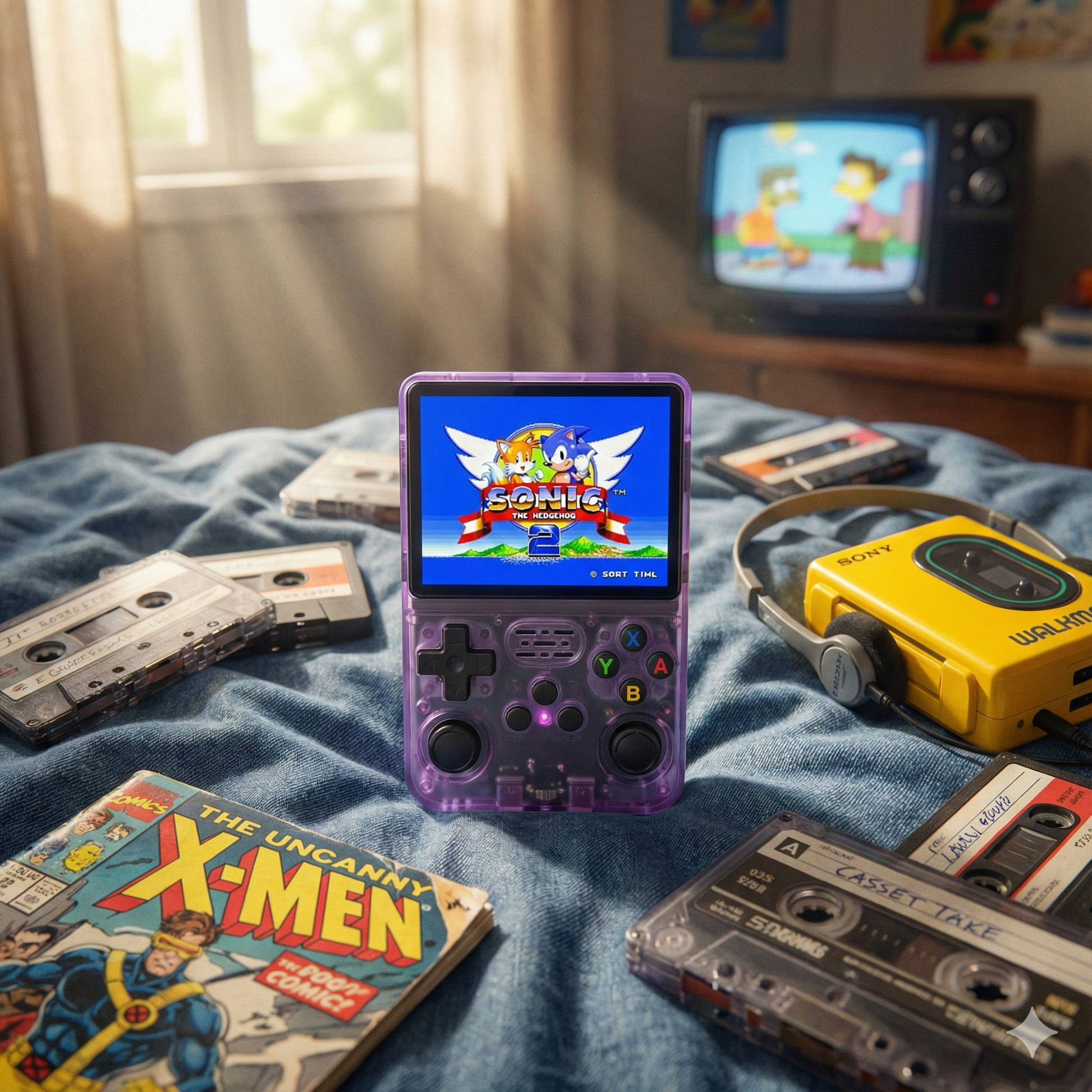 R36S Retro Game Console - PixiPlay™