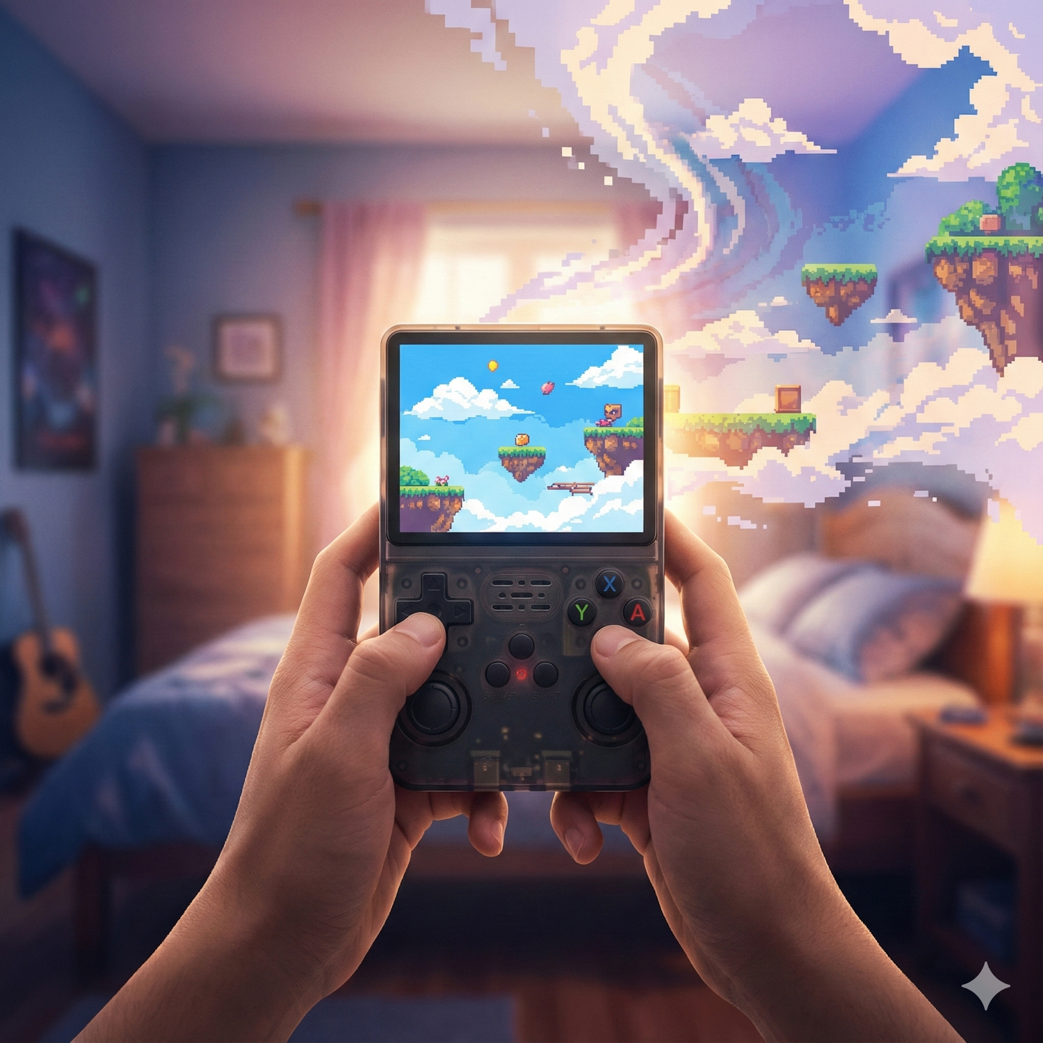 R36S Retro Game Console - PixiPlay™