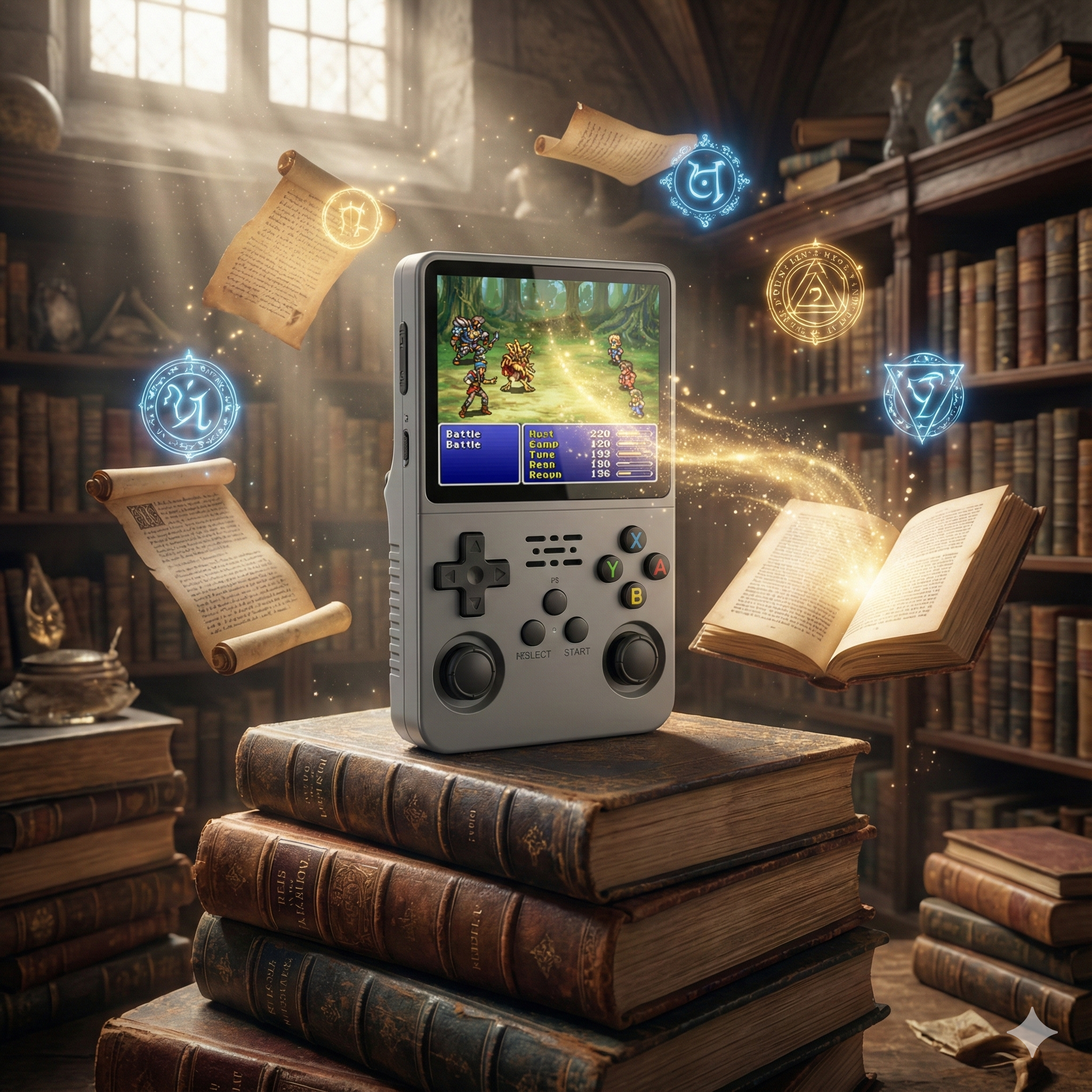 R36S Retro Game Console - PixiPlay™